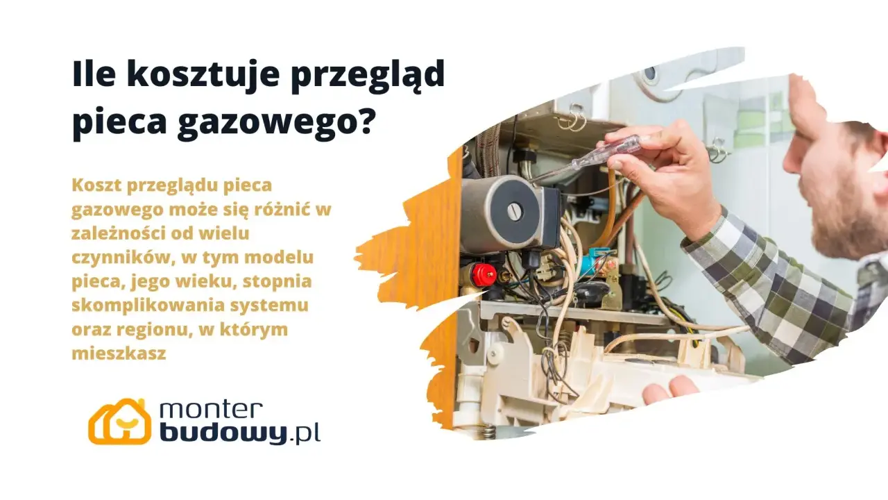 Przegląd piecyka gazowego. Fachowiec sprawdza wnętrze urządzenia, by zapewnić jego sprawność i bezpieczeństwo.