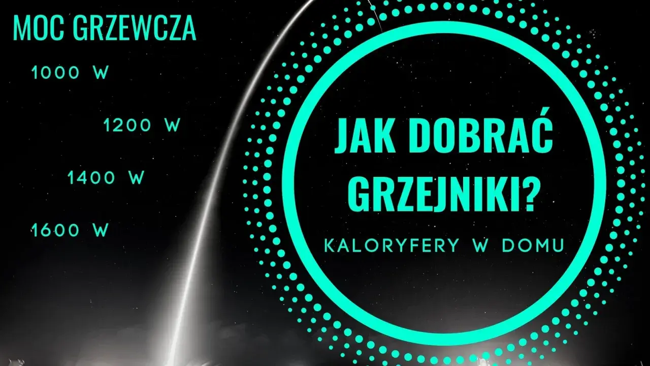 Moc grzewcza kaloryferów w domu: 1000-1600 W. Jak dobrać ogrzewanie grzejnikowe?