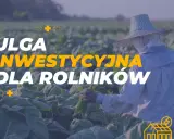 Ulga inwestycyjna w podatku rolnym dla rolników. Fotowoltaika na farmie.