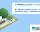 Wysokosprawna kogeneracja z biogazu wytwarzanego z odpadów komunalnych. 1 mld zł z Funduszu Modernizacyjnego na rozwój.