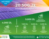 Mój prąd dla firm: nawet 20.500 zł dofinansowania na fotowoltaikę, magazyny energii i ciepła. Dowiedz się więcej!