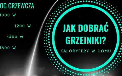 Moc grzewcza kaloryferów w domu: 1000-1600 W. Jak dobrać ogrzewanie grzejnikowe?
