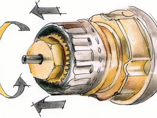 Schemat mechanizmu termostatycznego. Dowiedz się, jak dobrać głowicę termostatyczną, analizując jej budowę i działanie.